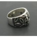 Серебряное кольцо 925 пробы "Листья"