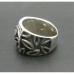 Серебряное кольцо 925 пробы "Листья"