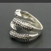 Серебряное кольцо 925 пробы "Когти дракона"