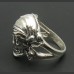 Серебряный перстень 925 пробы "Пиратский череп"