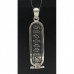 Серебряная подвеска 925 пробы с египетскими символами
