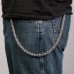 Цепь на джинсы для бумажника / ключей, византийское плетение