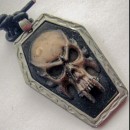 3D-Медальон на каучуковом шнурке из коллекции "Dark side"
