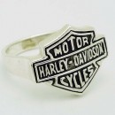 Cтальной перстень "Harley Davidson"