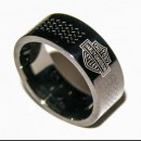 Титановое кольцо "Harley Davidson"