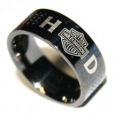 Титановое кольцо "Harley Davidson"