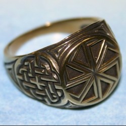 Перстень "Коловрат", бронза