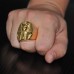 Позолоченный перстень "Тутанхамон"